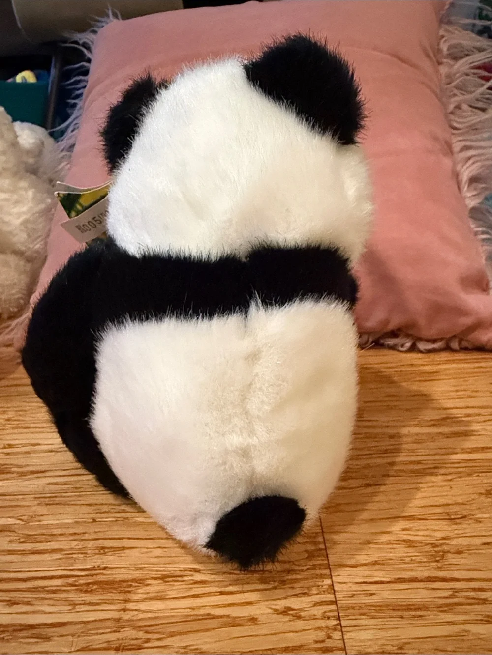 Vintage 1999 TCC Endangered Species Panda plush toy with tag RARE